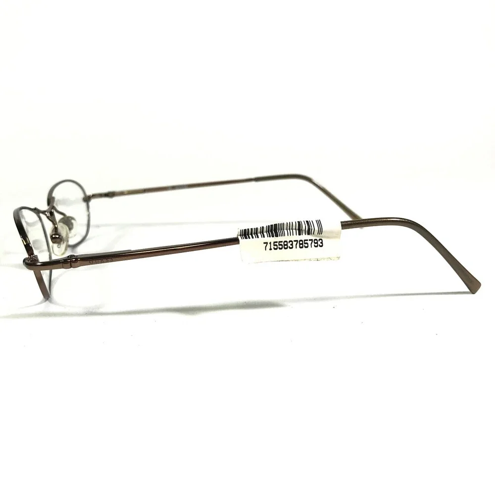 Guess Eyeglasses Frames GU1197 LBRN Brown Cat Eye Full Rim 49-18-135